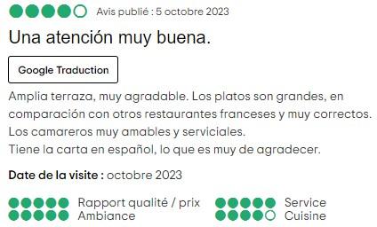 Avis espagnol ta