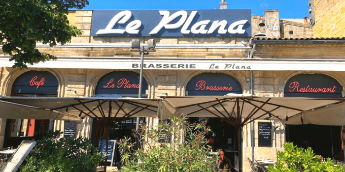 French restaurant Bordeaux - Le Plana