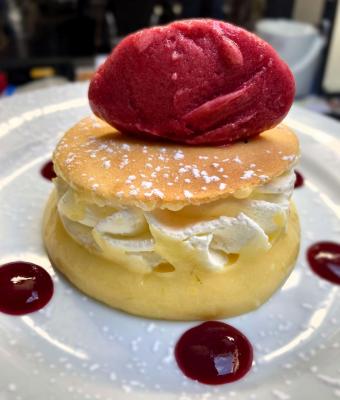 Tarta de limónal estilo Plana